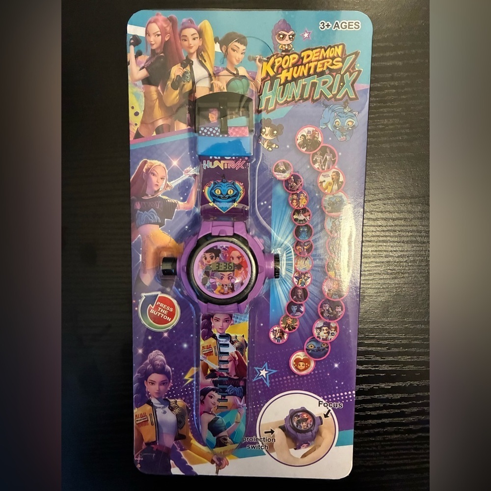 Huntrix KPop Demon Hunters Kids Watch - Picture 2 of 3